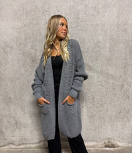 Ladda bilden i Gallerivyn, Cardigan-Grå