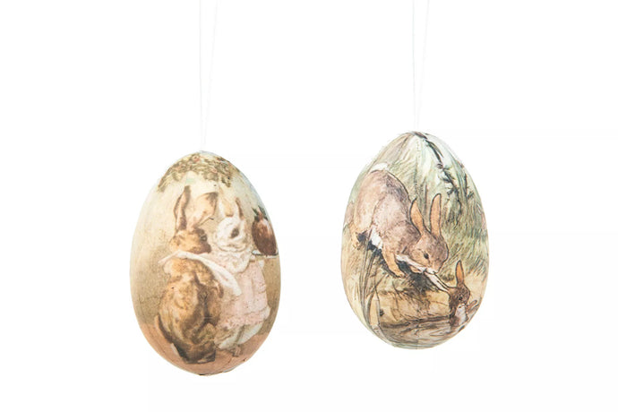 Påskägg Vintage-Hare