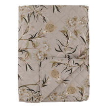 
Ladda bilden i Gallerivyn, Quilt-Taupe/Blommönster