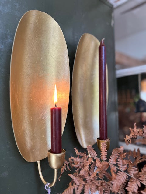 Väggljusstake-Guld