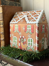 
Ladda bilden i Gallerivyn, Plåtburk-Pepparkakshus
