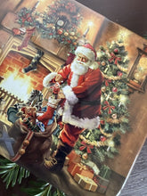 
Ladda bilden i Gallerivyn, Litet plåtskrin-Julmotiv