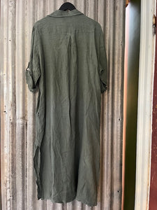 Linneklänning Diza-Army