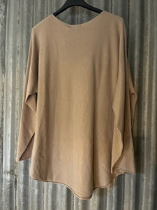Tröja Basic-Beige