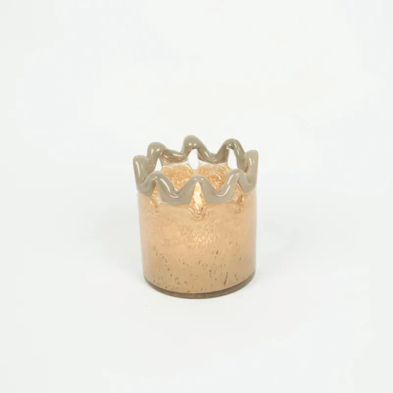 Ljuslykta Alva-Beige