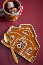 
Ladda bilden i Gallerivyn, Serveringsfat/tallrik-Pepparkakshus