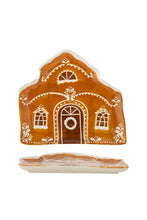
Ladda bilden i Gallerivyn, Serveringsfat/tallrik-Pepparkakshus