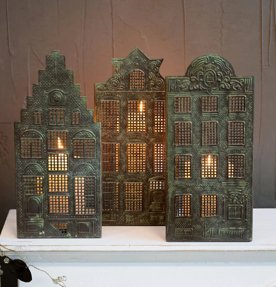 Ljushållare Hus-Set om 3 st