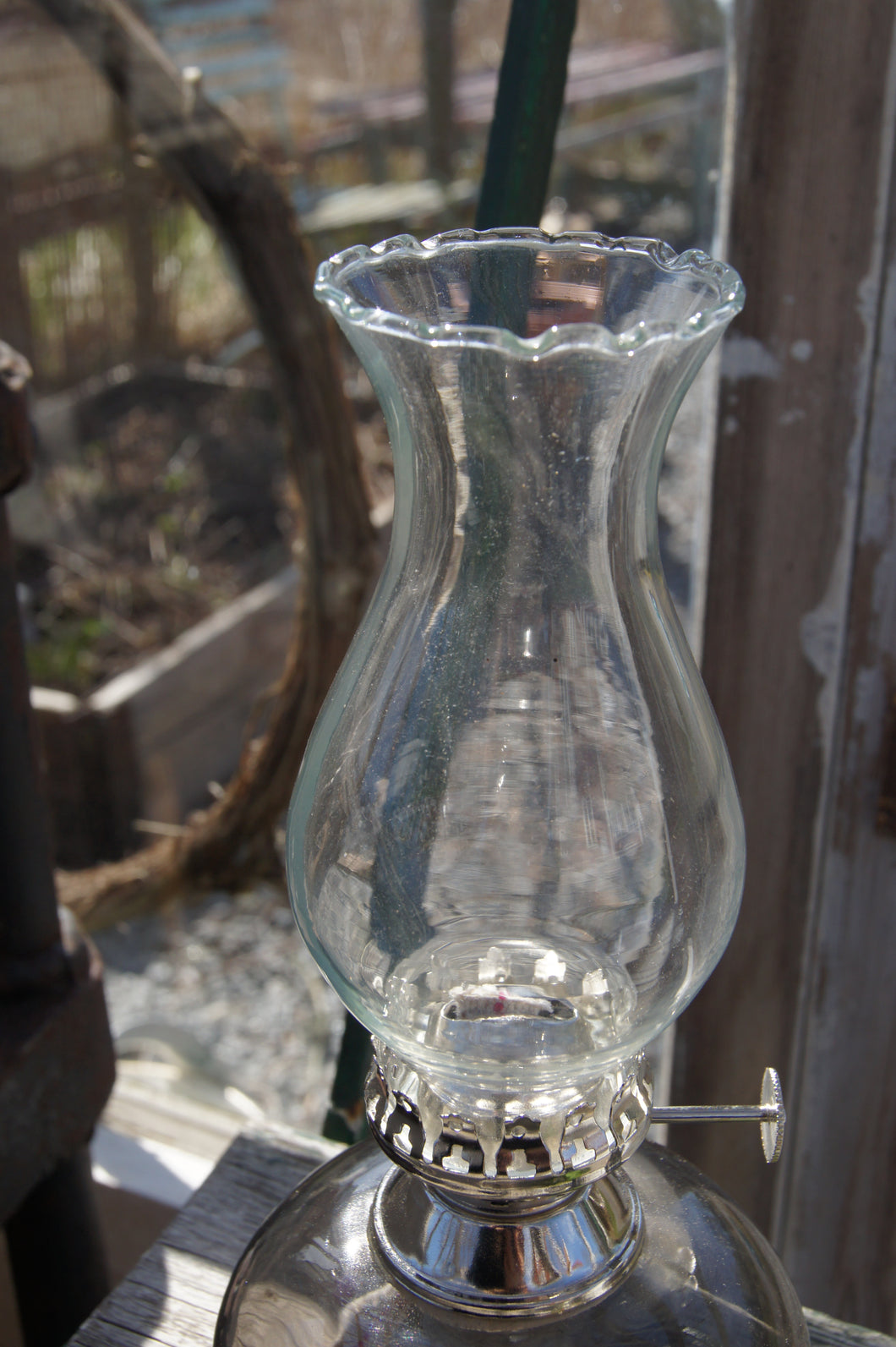 Glasrör-Fotogenlampa